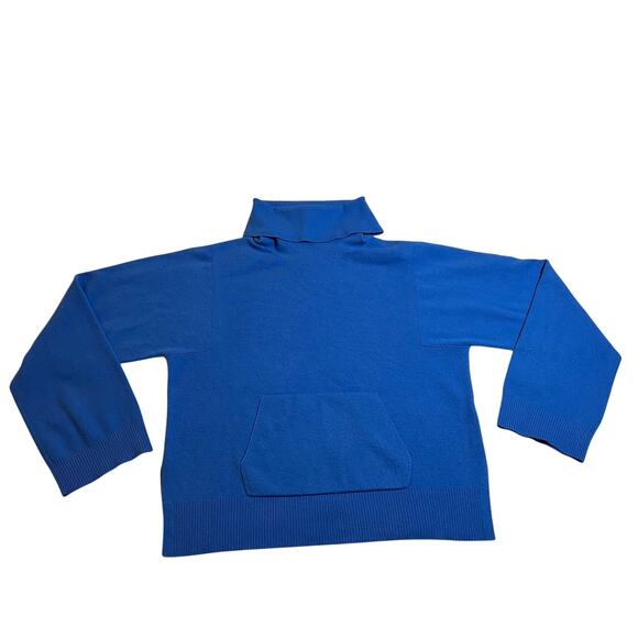 Banana Republic Cowl Neck Sweater w/ Kangaroo Pocket Size X-Small Preppy Office - Picture 1 of 10